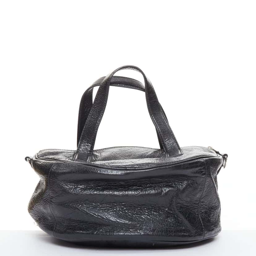 Balenciaga Arena Round Air S Hobo Black Leather Very good condition - Box View