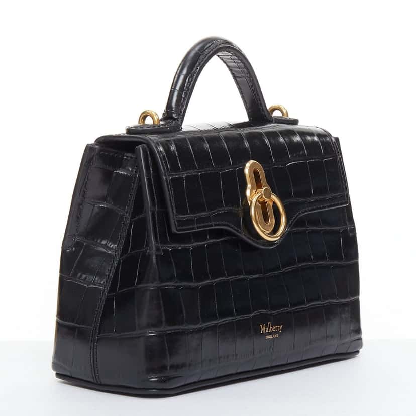 Mulberry Micro Seaton Black Leather Very good condition - Inside View