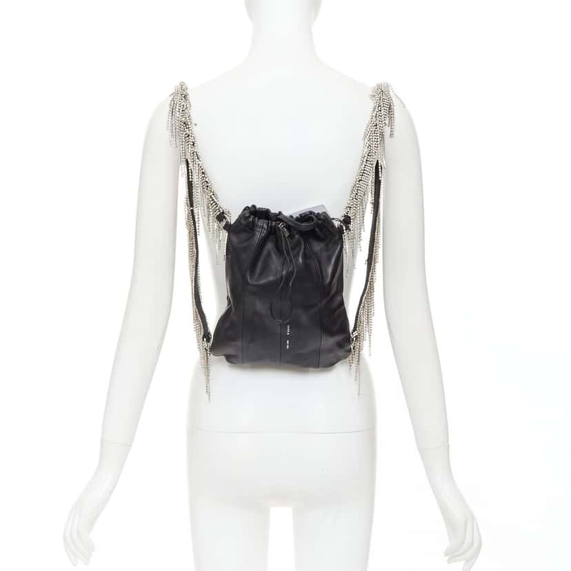 Kara Product Black Leather Never worn, with tag - Front View