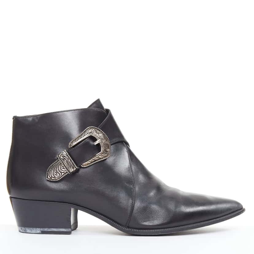 Saint Laurent Product Black Leather Fair condition - Front View