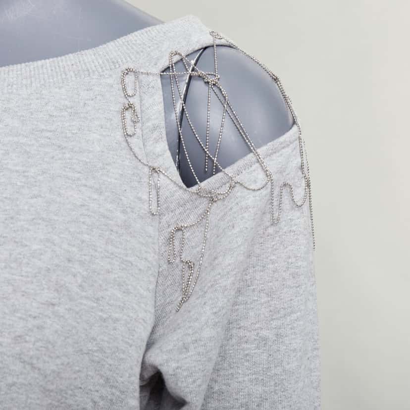 Saint Laurent Product Grey Cotton Very good condition - Back View