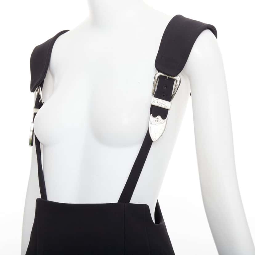 Toga Archives Twill Black Polyester Never worn, with tag - Back View