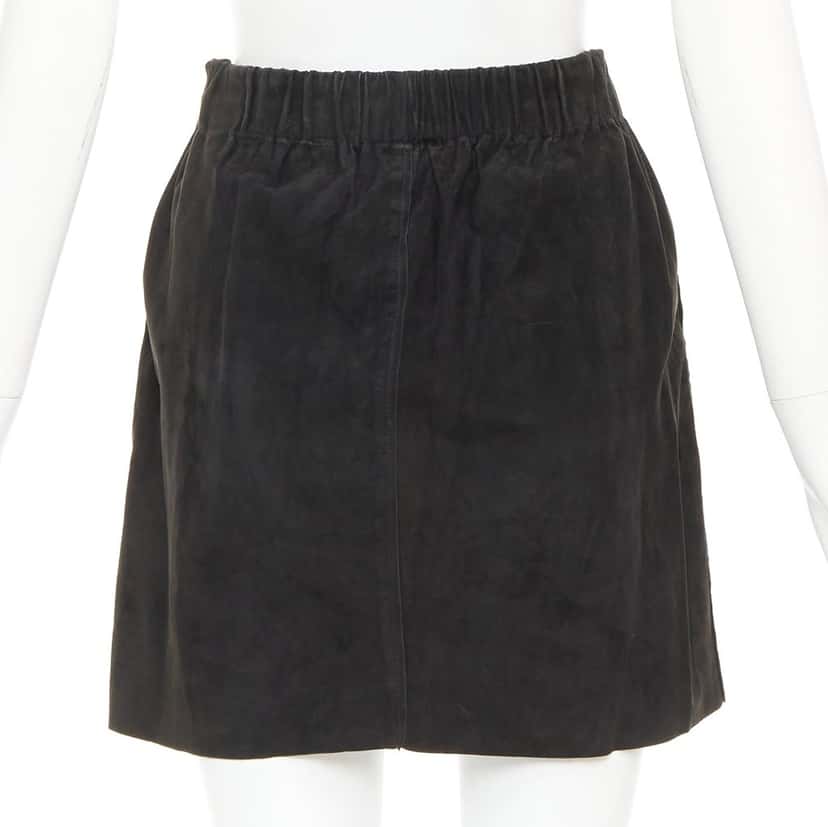 Acne Studios Mina Black Leather Fair condition - Box View