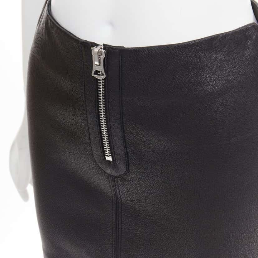 Acne Studios Franca Black Leather Very good condition - Back View