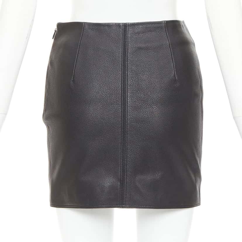 Acne Studios Franca Black Leather Very good condition - Box View