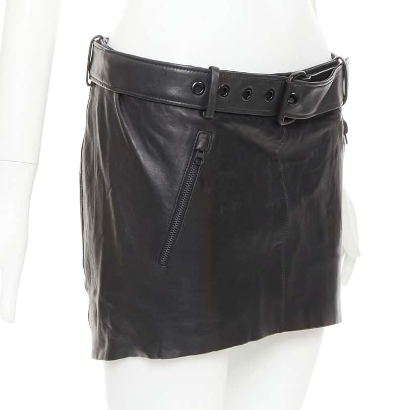 Acne Studios Mimi Leather Black Leather Never worn, with tag - Inside View
