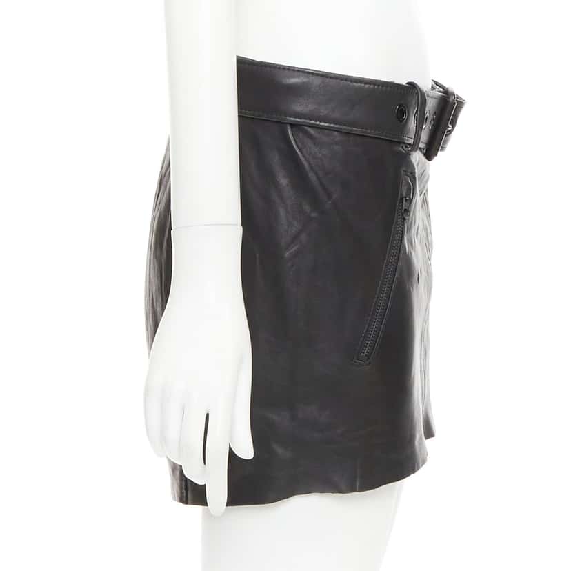 Acne Studios Mimi Leather Black Leather Never worn, with tag - Model View