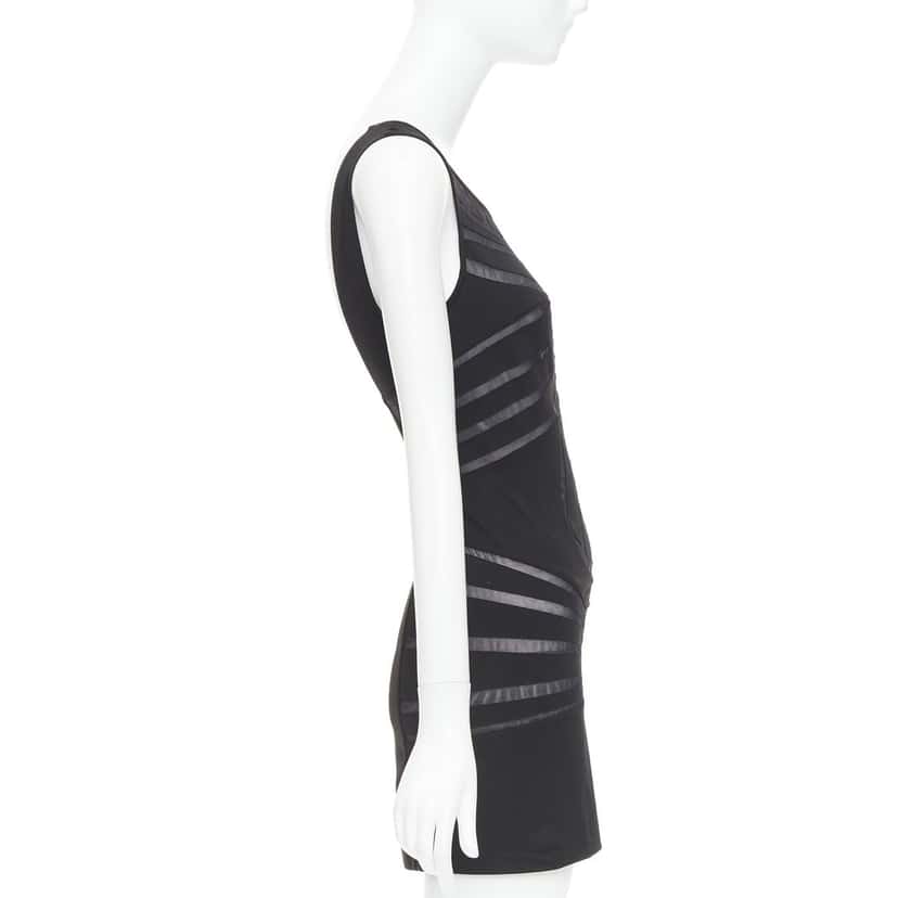 La Perla Contour Panels Dress Black Polyamide Very good condition - Model View