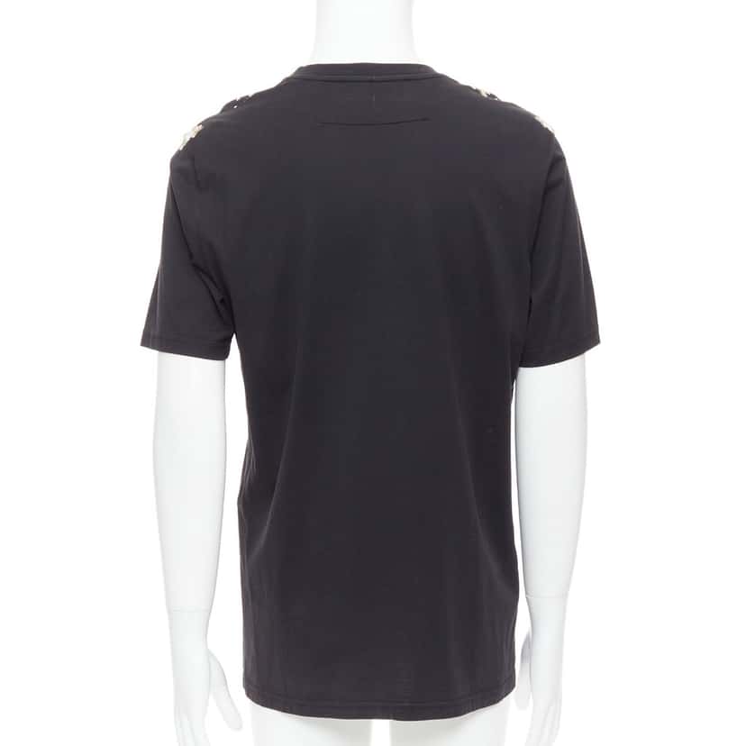 Givenchy Floral Print Tee Black Cotton Very good condition - Box View