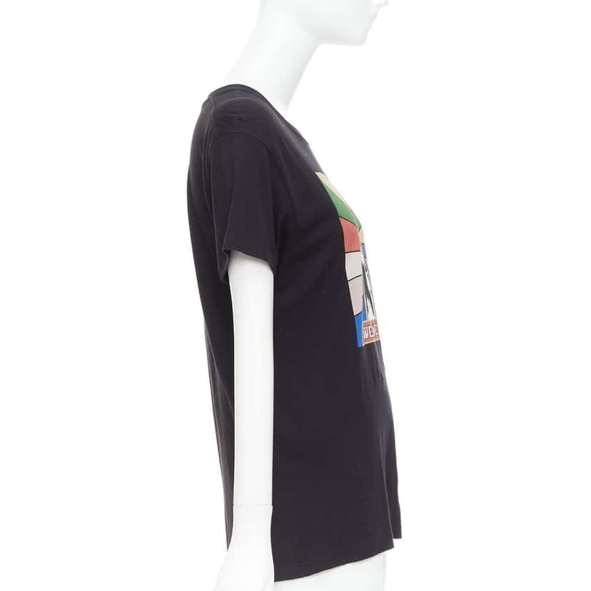 Saint Laurent Sweet Dreams Tee Black Cotton Very good condition - Model View