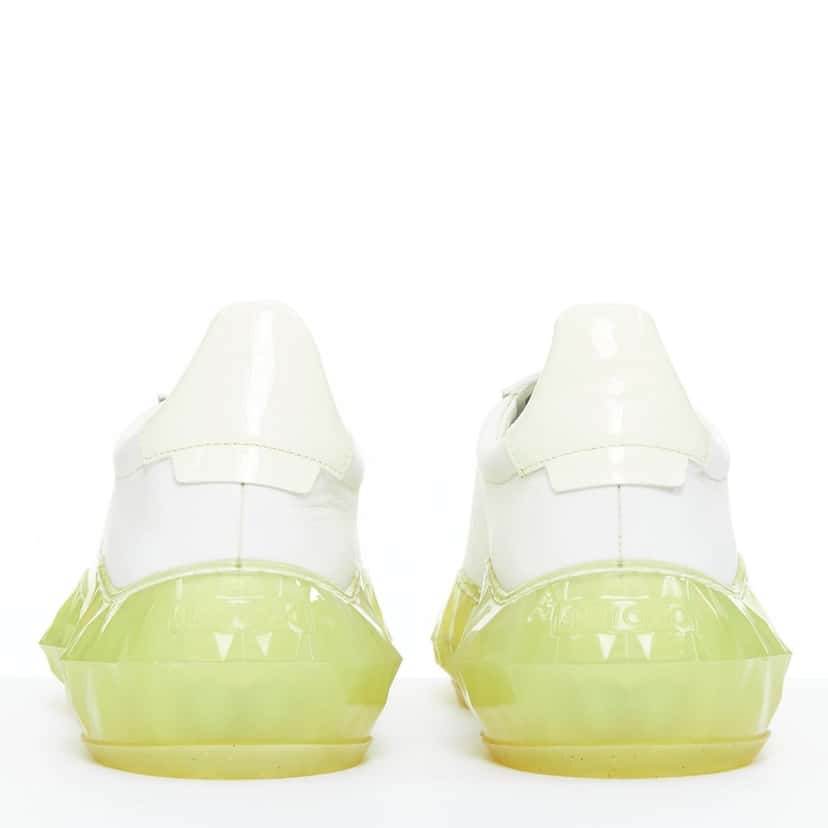 Jimmy Choo Diamond White Leather Good condition - Box View