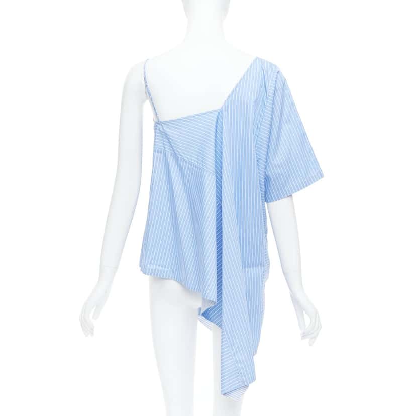 MAISON MARTIN MARGIELA Deconstructed Cami Top Blue Cotton Never worn - Box View