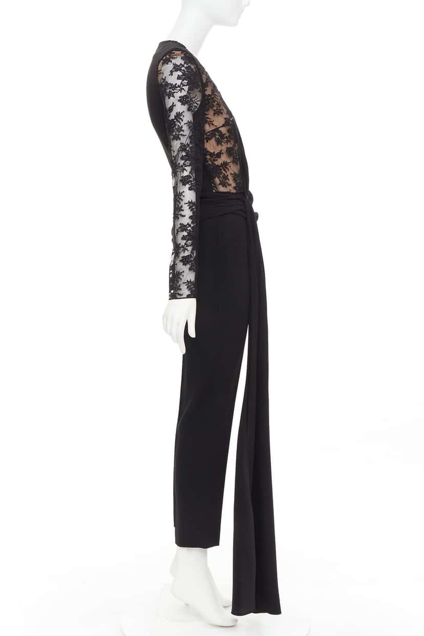 Givenchy BW50AS2060 Black Silk Very good condition - Model View