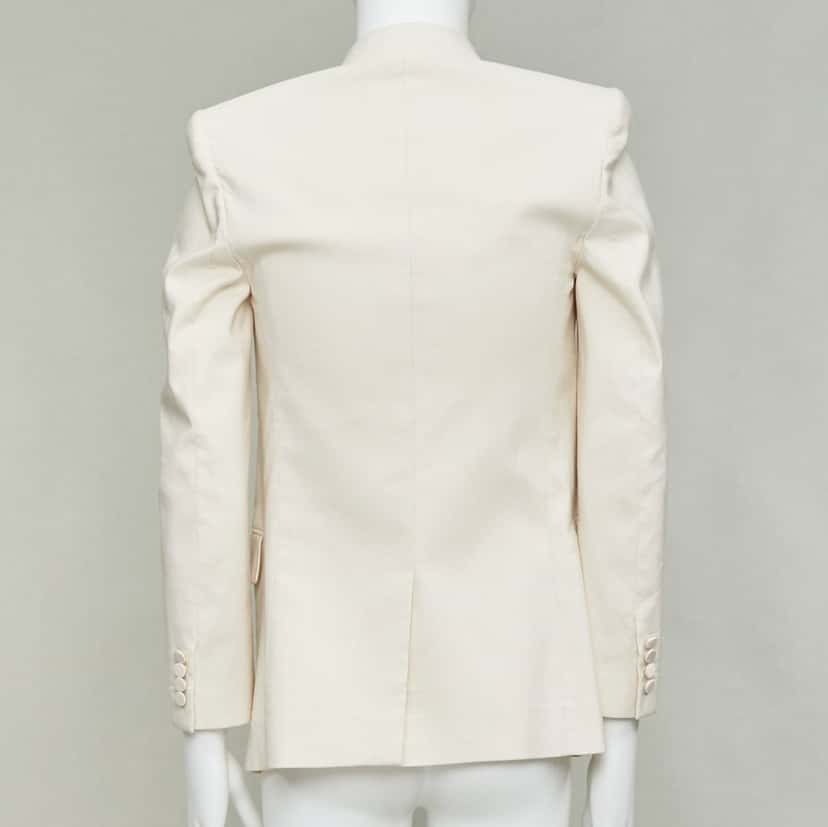 Saint Laurent Product Beige Silk Good condition - Box View