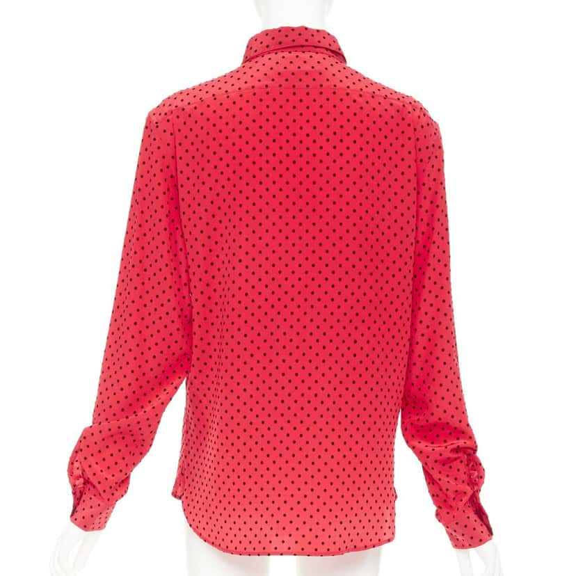 Saint Laurent Product Red Silk Very good condition - Box View