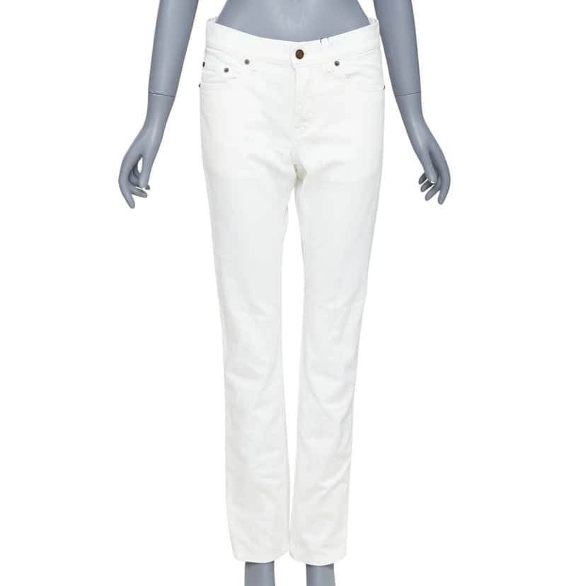 Saint Laurent D18 M SL LW Beige Cotton Very good condition - Front View