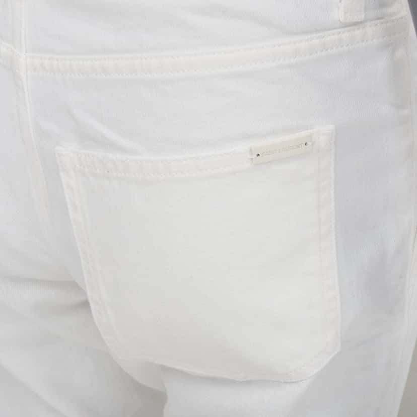 Saint Laurent D18 M SL LW Beige Cotton Very good condition - Back View