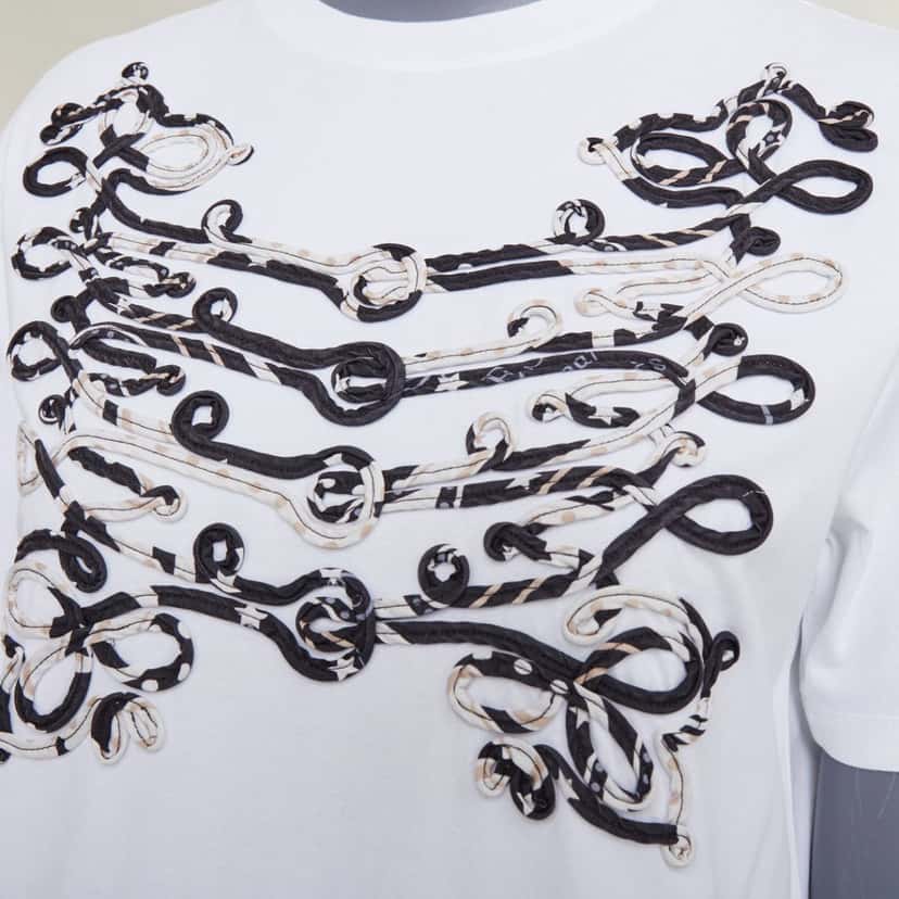 Hermes Product White Cotton Very good condition - Back View