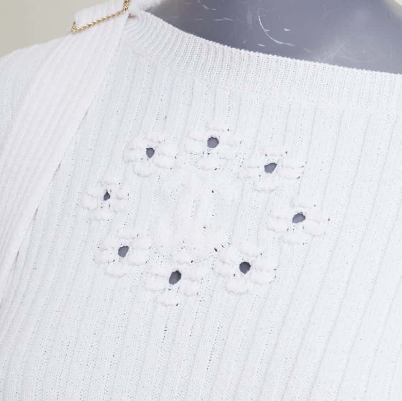 Chanel Product White Cotton Very good condition - Back View