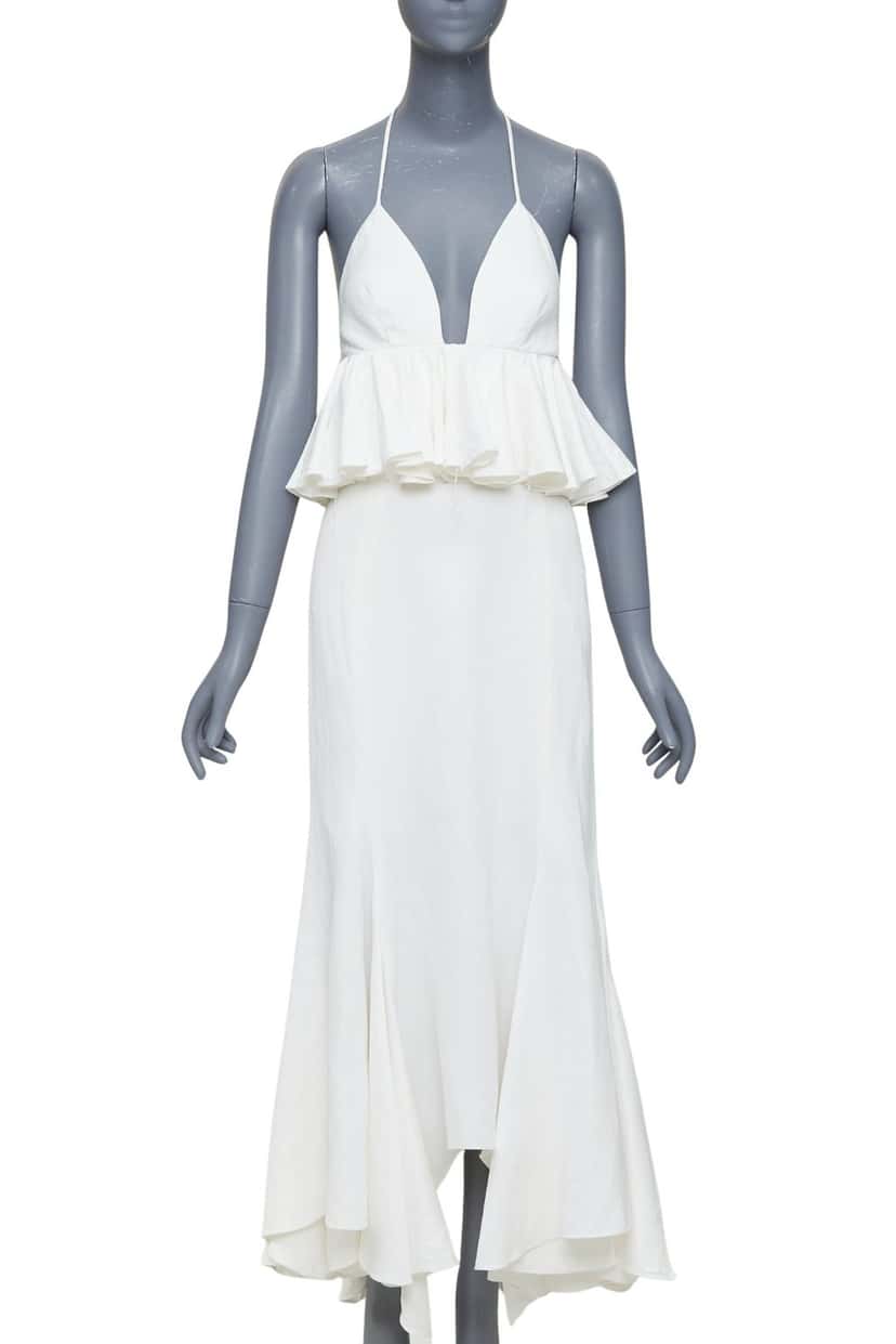 Juan Carlos Obando Product Beige Viscose Very good condition - Front View