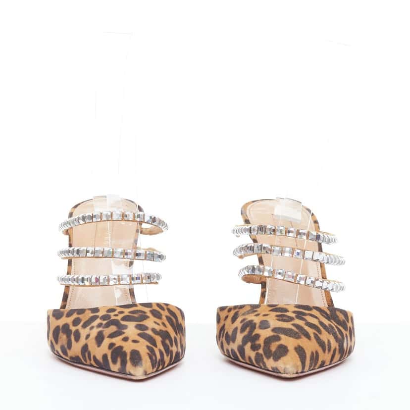 Aquazzura Donata Brown Suede Good condition - Inside View