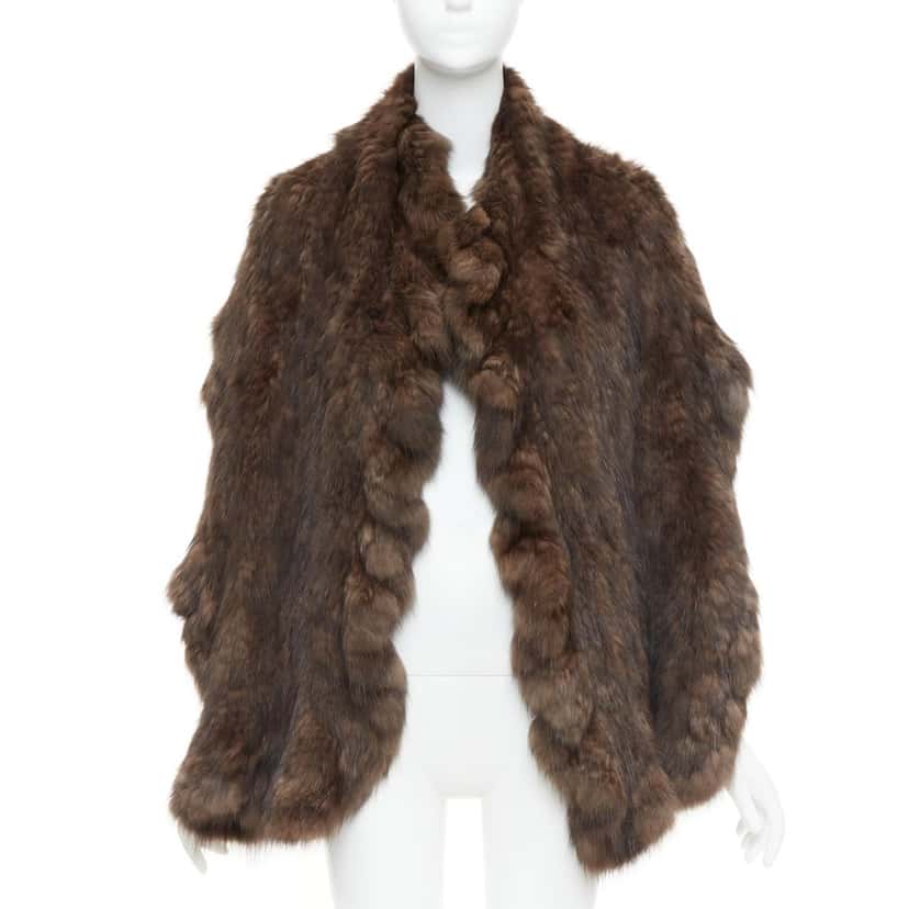NON SIGNE / UNSIGNED Product Brown Fur Very good condition - Front View