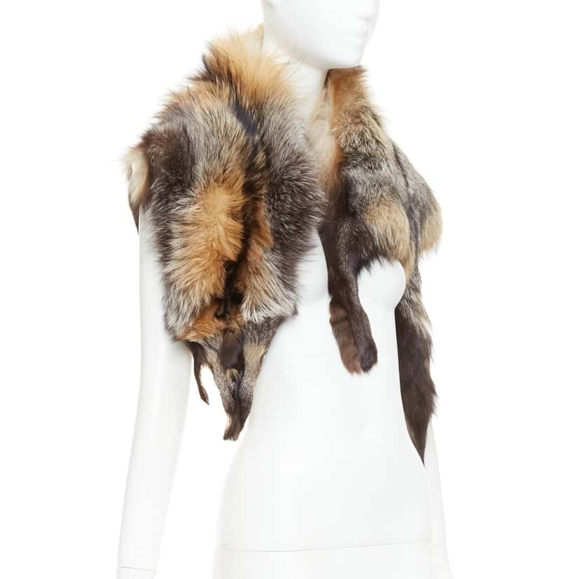 NON SIGNE / UNSIGNED Product Brown Fur Very good condition - Inside View