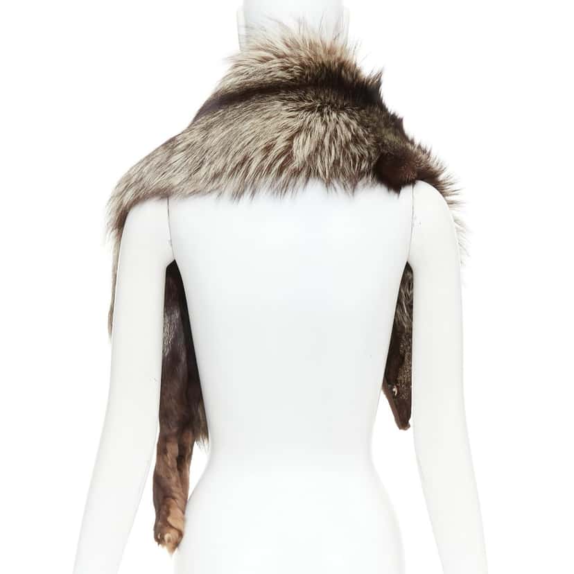 NON SIGNE / UNSIGNED Product Brown Fur Very good condition - Box View