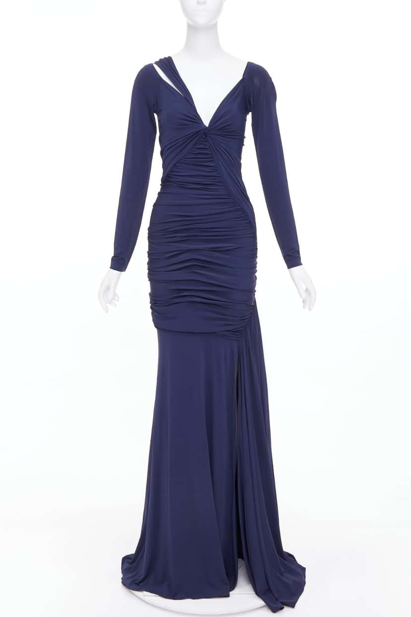 Donna Karan Product Navy Viscose Very good condition - Front View