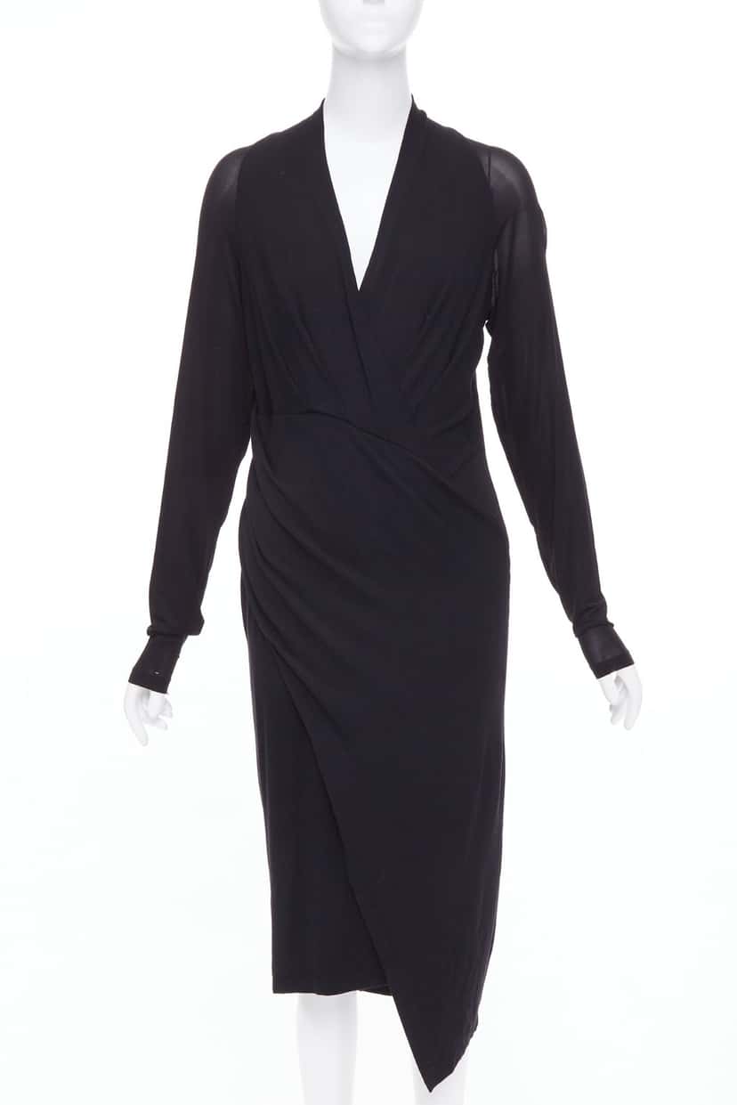 Donna Karan Product Black Viscose Fair condition - Front View