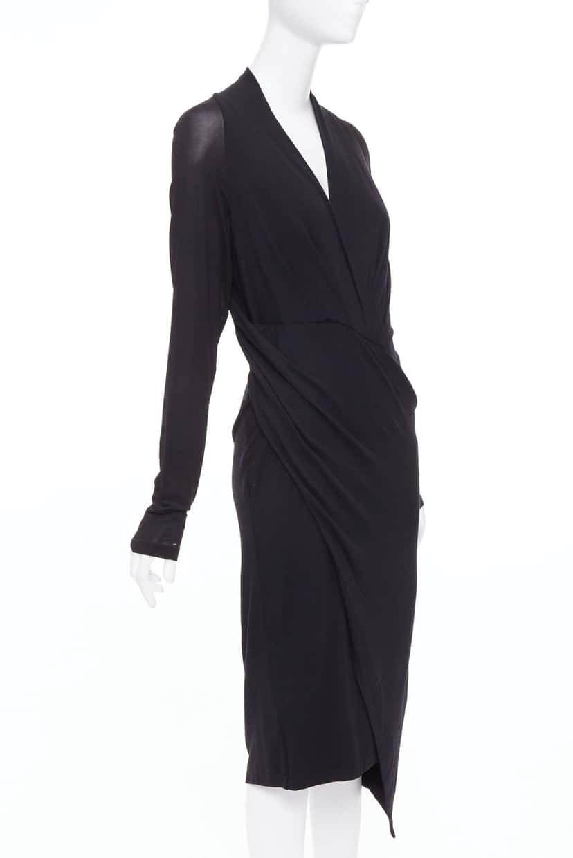Donna Karan Product Black Viscose Fair condition - Back View