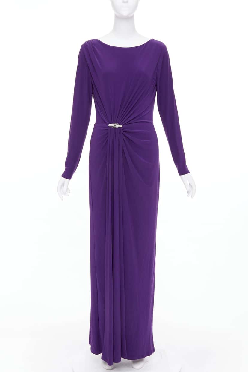 LAUREN RALPH LAUREN Product Purple Polyester Never worn, with tag - Front View
