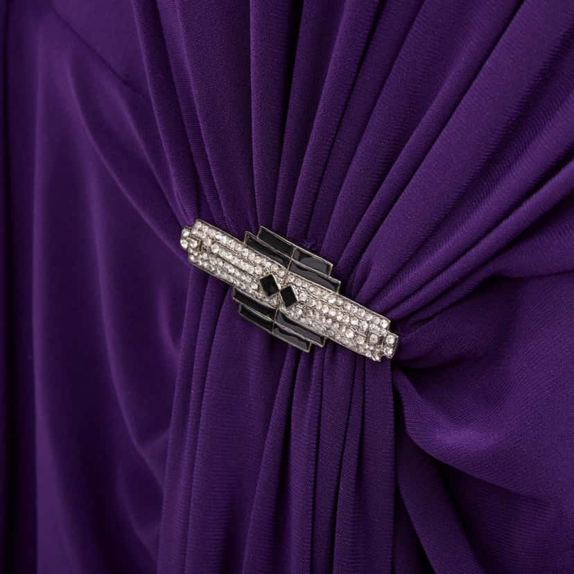 LAUREN RALPH LAUREN Product Purple Polyester Never worn, with tag - Back View