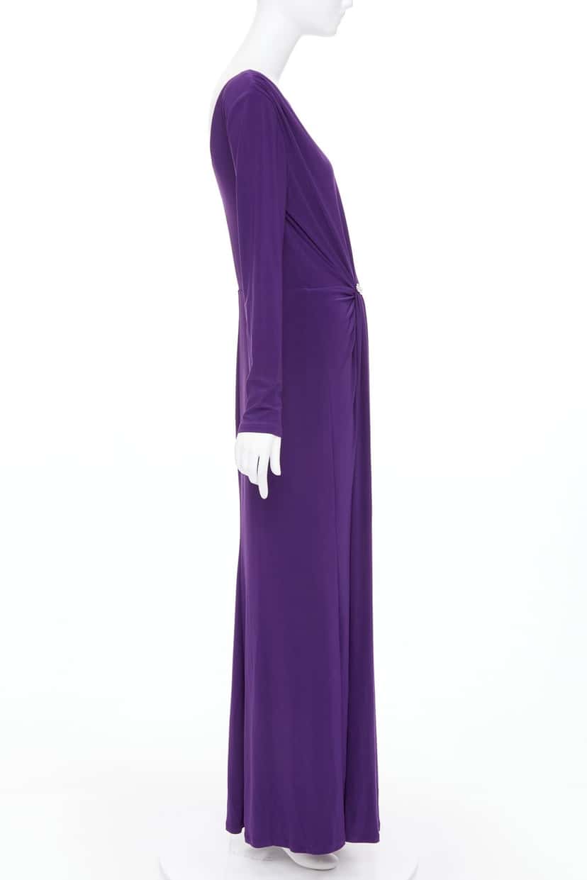 LAUREN RALPH LAUREN Product Purple Polyester Never worn, with tag - Model View