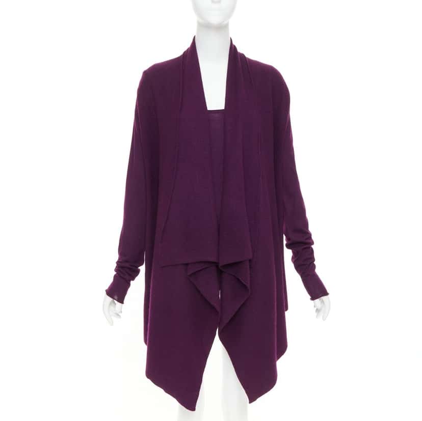 Donna Karan Product Purple Cashmere Very good condition - Front View