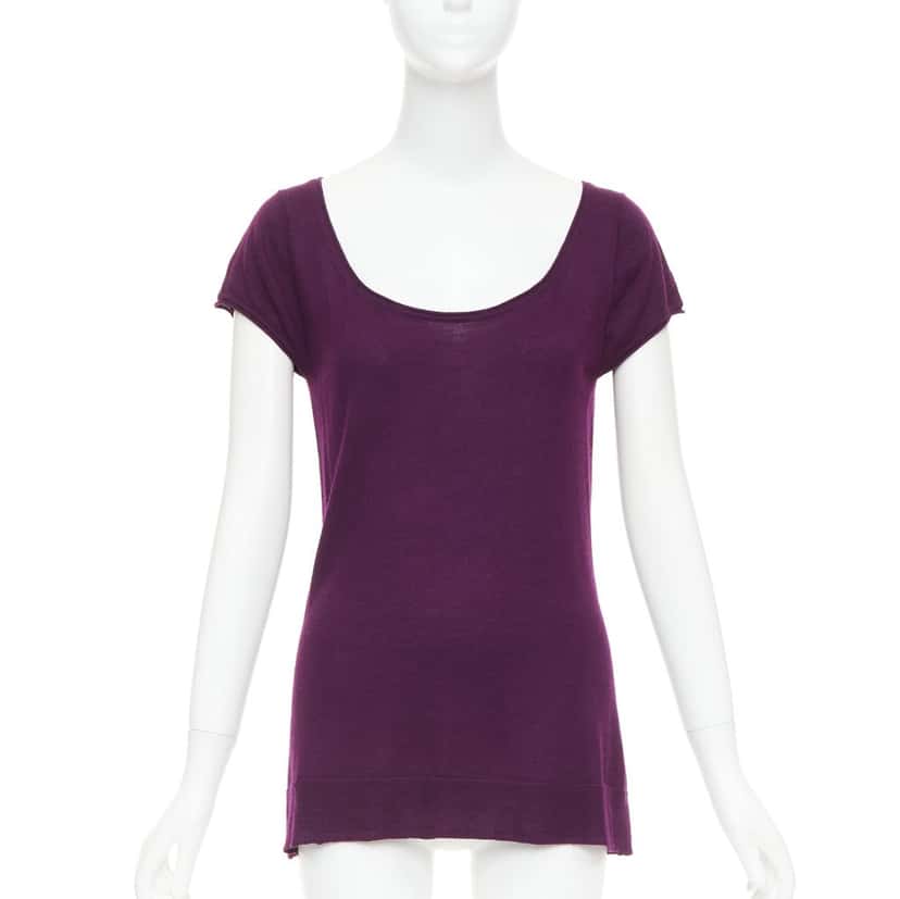 Donna Karan Product Purple Cashmere Very good condition - Back View