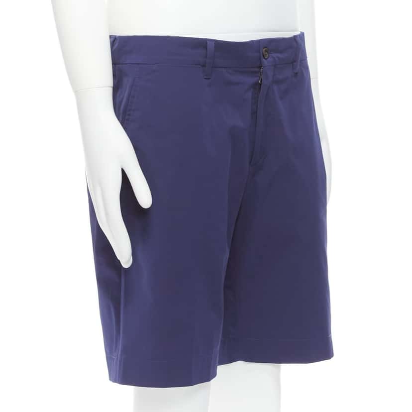 Prada Shiny Bermuda Shorts Blue Very good condition - Inside View