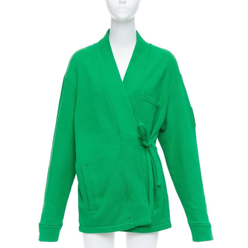 Ambush Kimono Sweatshirt Green Cotton Very good condition - Front View