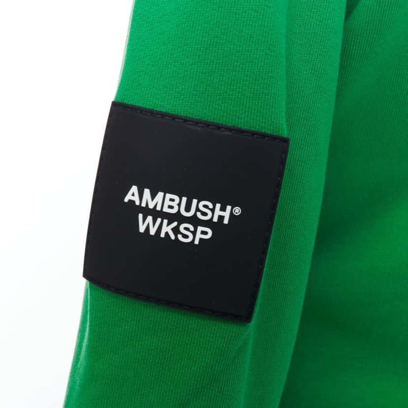 Ambush Kimono Sweatshirt Green Cotton Very good condition - Back View