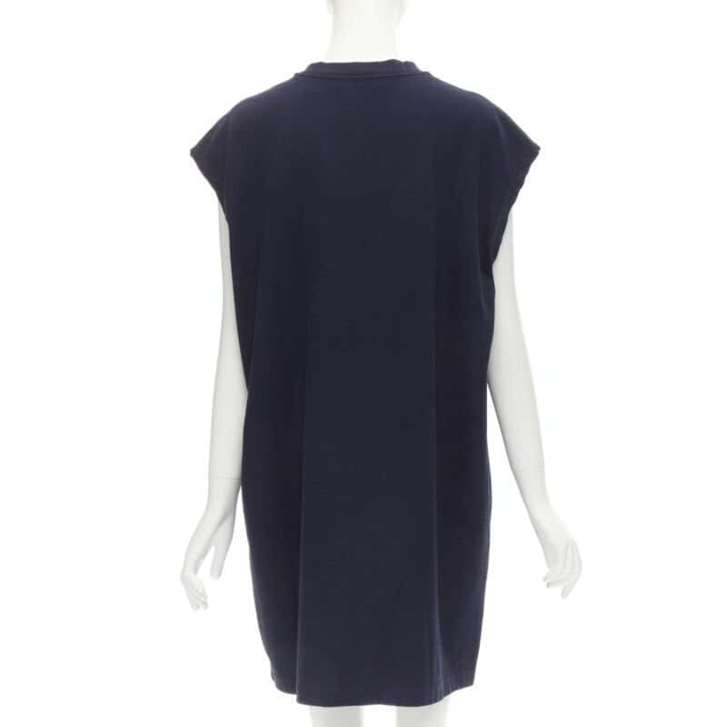 Acne Studios Pinched Casual Dress Navy Cotton Never worn - Box View
