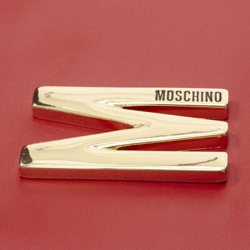 Moschino Vegetable Moon Bag Red Leather Very good condition - Box View