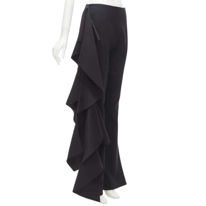 Solace London Expressionist Pants Black Polyester Never worn - Front View