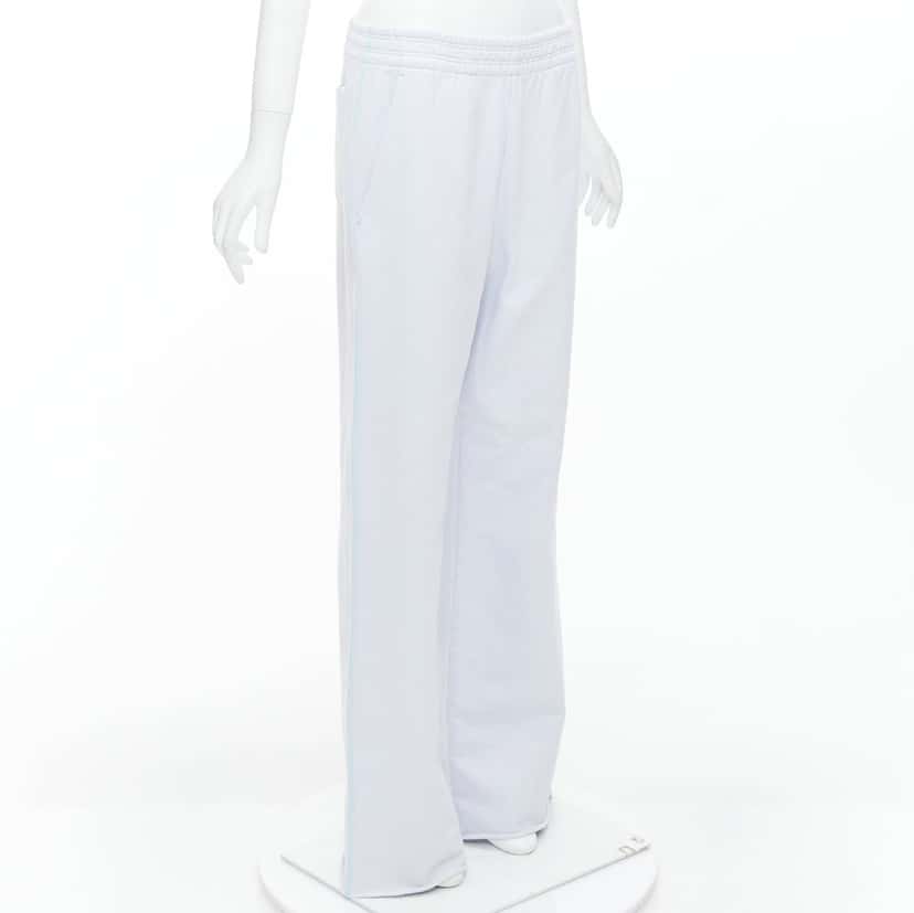 Acne Studios Contrast Stitch Pants Blue Cotton Very good condition - Inside View