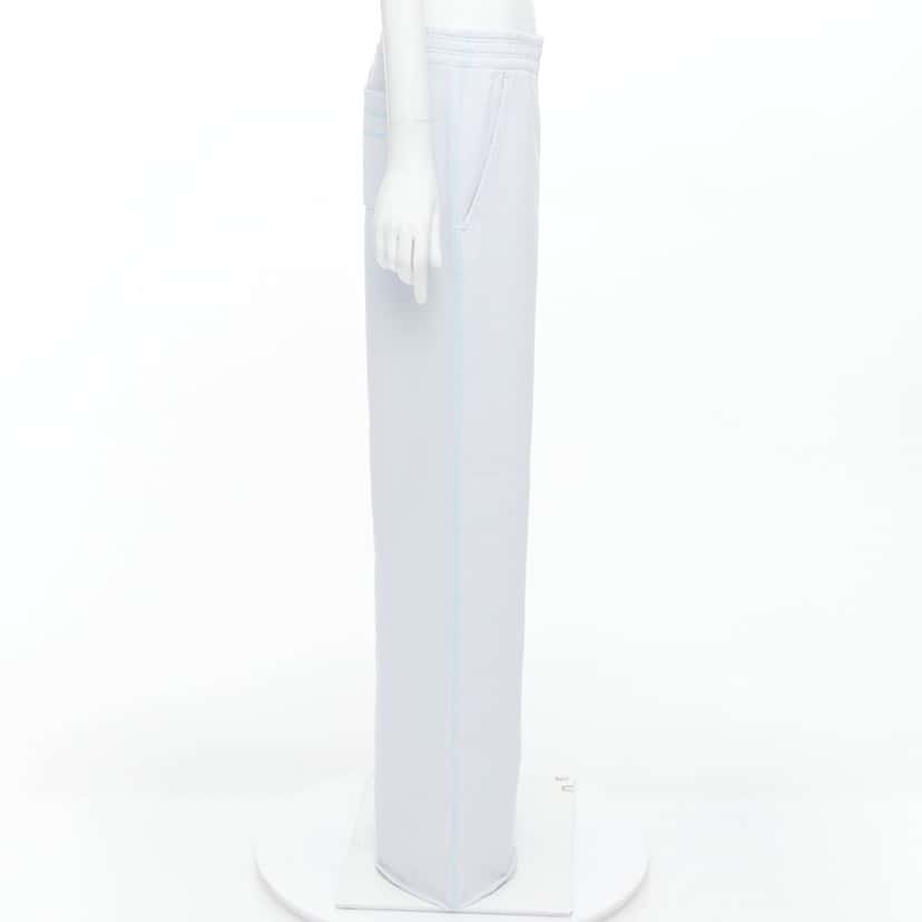 Acne Studios Contrast Stitch Pants Blue Cotton Very good condition - Model View