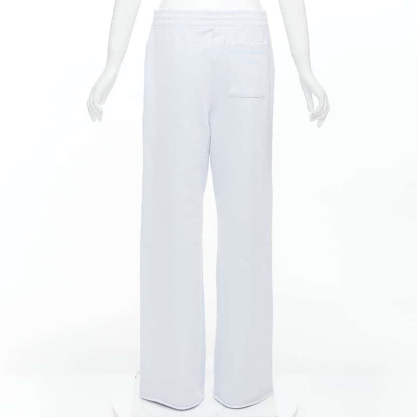 Acne Studios Contrast Stitch Pants Blue Cotton Very good condition - Box View