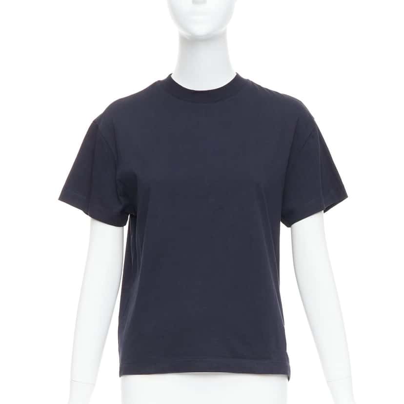 Jil Sander Logo Tee Set Black Cotton Good condition - Front View