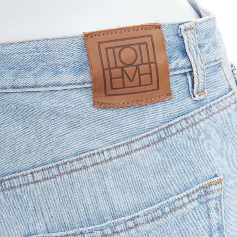 Toteme Twisted Seam Blue Cotton Never worn - Back View