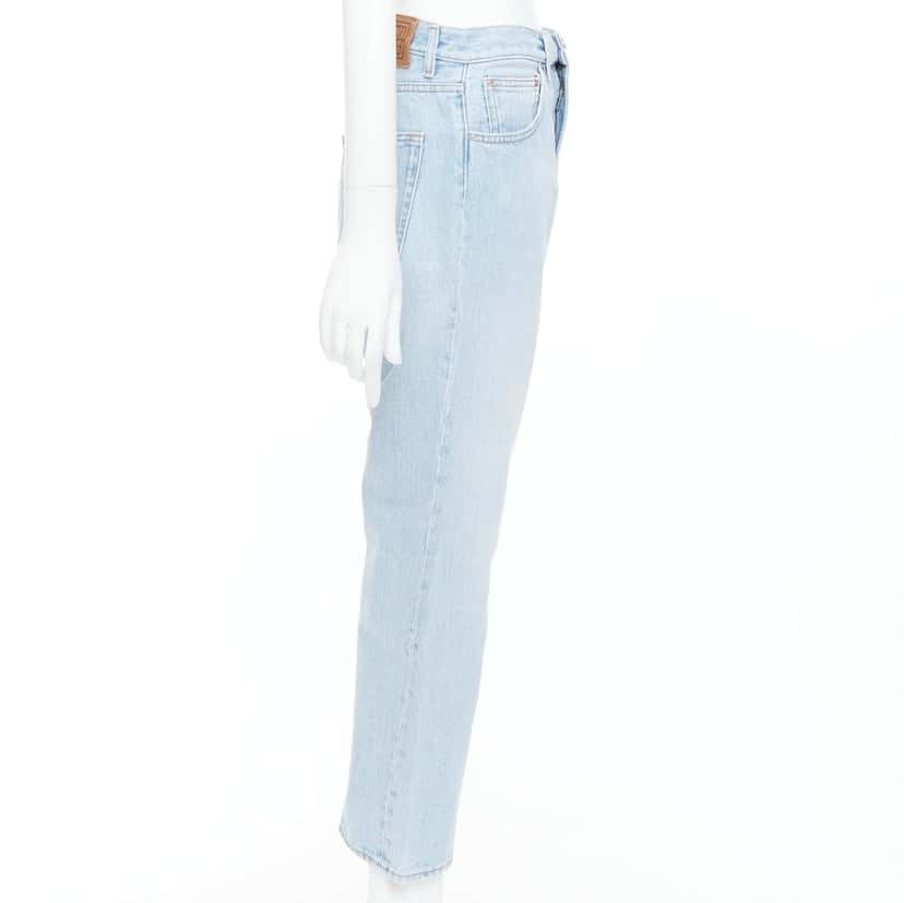 Toteme Twisted Seam Blue Cotton Never worn - Model View