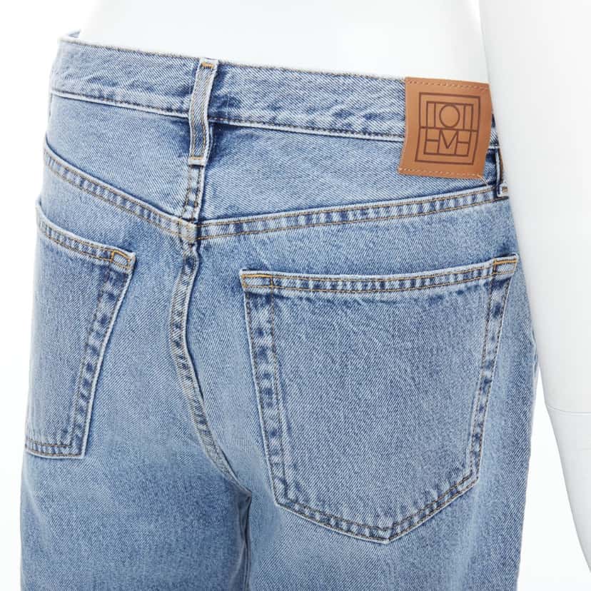 Toteme Classic Cut Blue Cotton Never worn - Back View