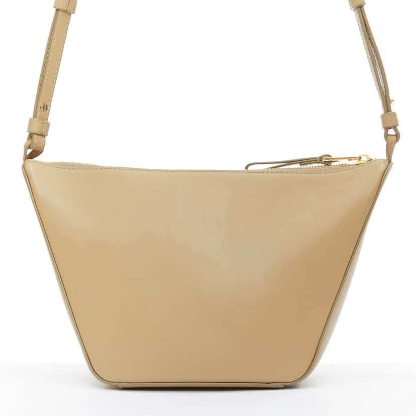 Loewe Mini Hammock Khaki Leather Very good condition - Model View